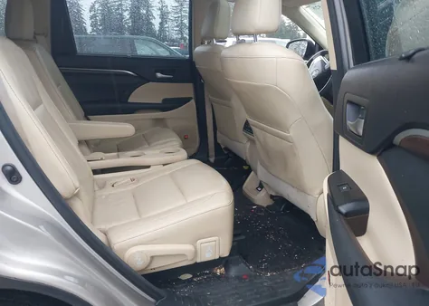 2014 Toyota Highlander Hybrid Limited from USA, damaged, VIN 5TDDCRFH1ES005349